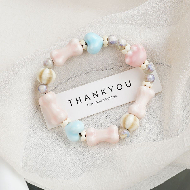 Heart-Shaped Beaded Bracelet Stornfield