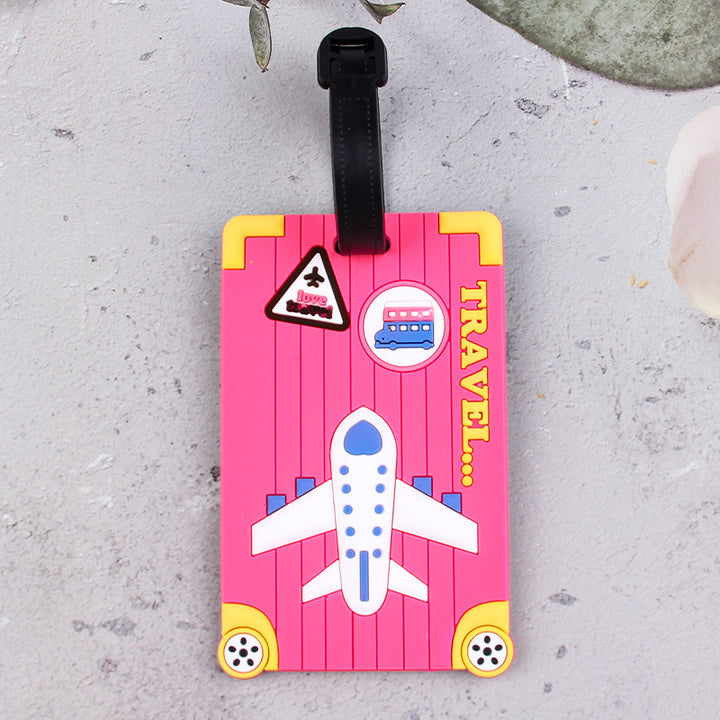 Fun Airplane-Themed Luggage Tag Stornfield