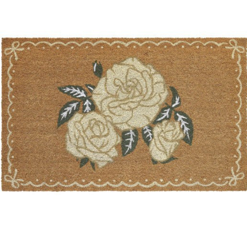 Floral Patterned Entry Mat