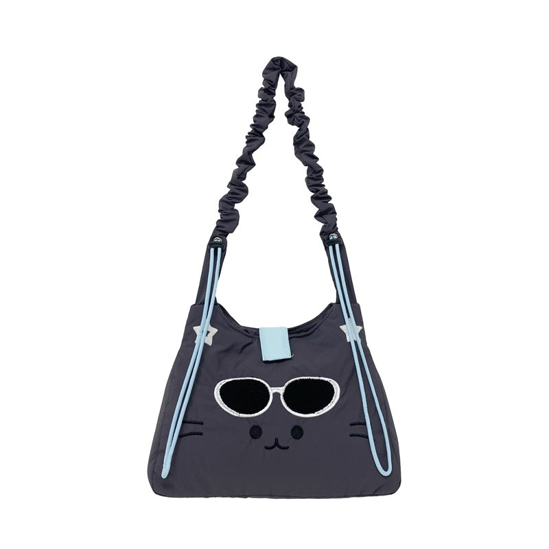 Cute Cat-Themed Sling Bag