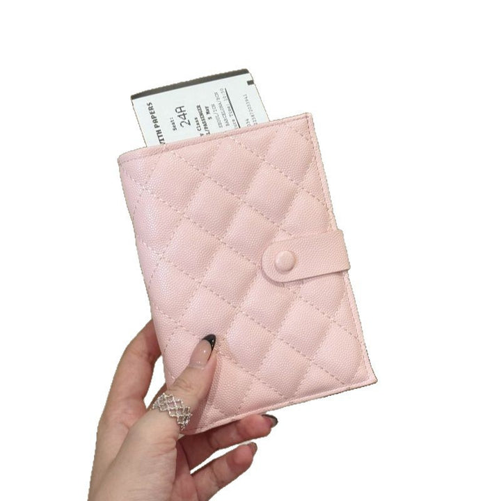 Quilted Leather Travel Document Organizer Stornfield