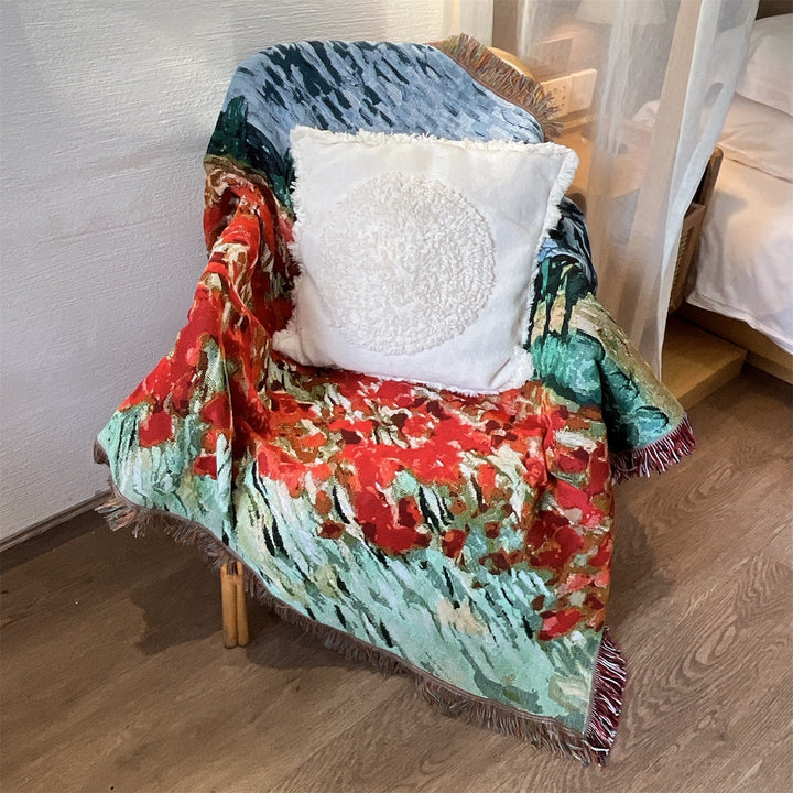 Artistic Decorative Throw Blanket