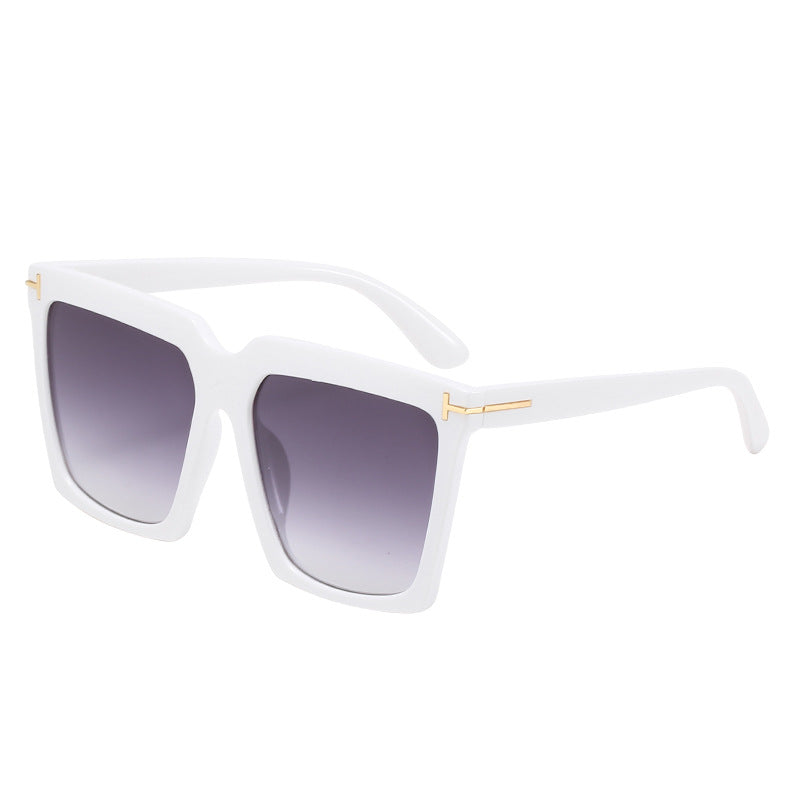 Women oversized square sunglasses with luxurious accents Stornfield