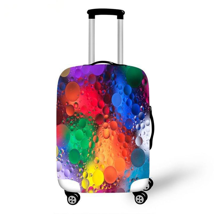Women's hard shell suitcase with diverse floral design Stornfield