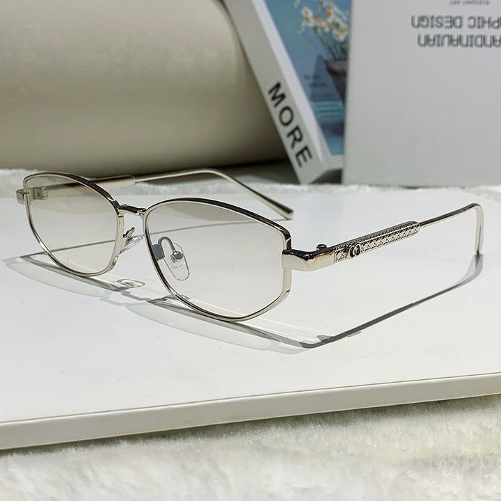 Women's elegant sunglasses with sparkling metal frame Stornfield