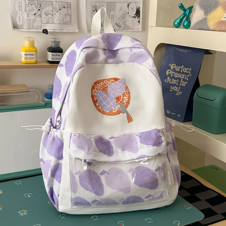Playful Illustrated Lightweight Backpack Stornfield