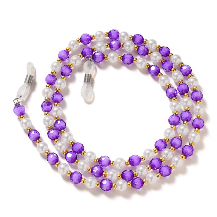Elegant Pearl and Crystal Eyewear Chain Stornfield