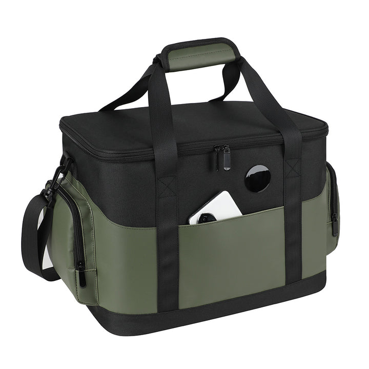 Insulated Lunch Cooler Bag with Side Pockets and Adjustable Strap Stornfield
