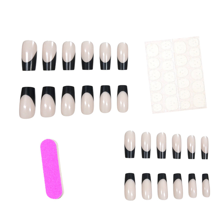 Elegant Long Coffin Nail Enhancements Stornfield