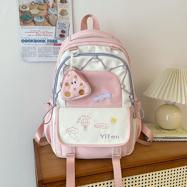 Playful Character Design School Backpack Stornfield