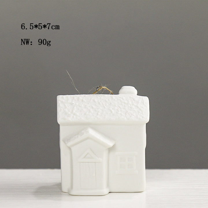 Decorative House-Shaped Ceramic Stornfeild