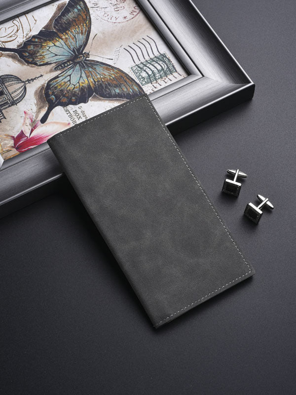 Elegant Long Leather Wallet Stornfield