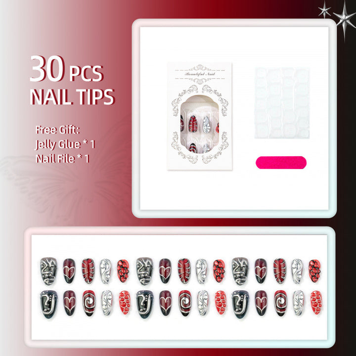Decorative Artistry Press-On Nails