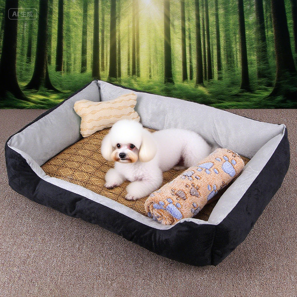 Plush Orthopedic Dog Bed