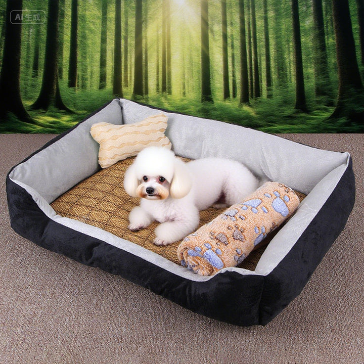 Plush Orthopedic Dog Bed
