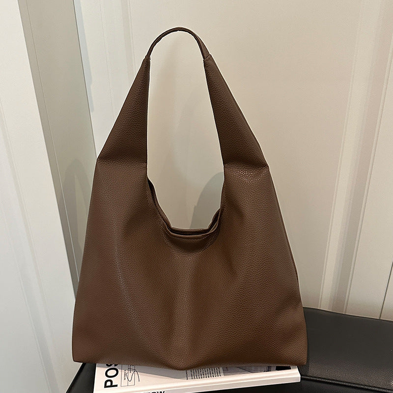 Modern Minimalist Leather Tote Bag