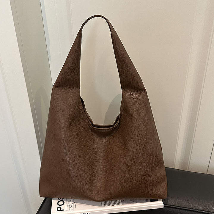 Modern Minimalist Leather Tote Bag