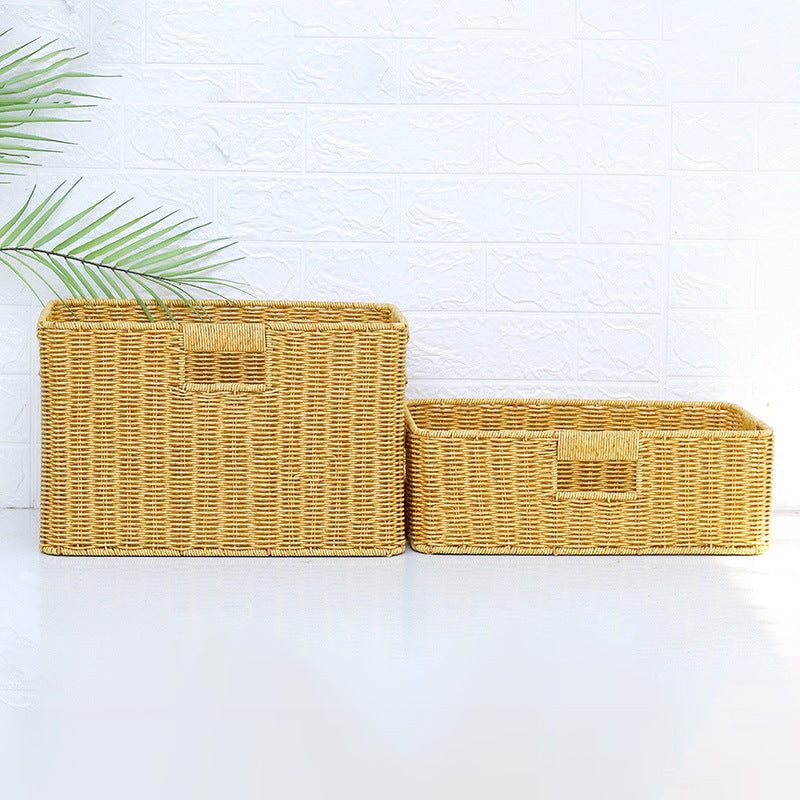 Handmade Wicker Storage Box Stornfield