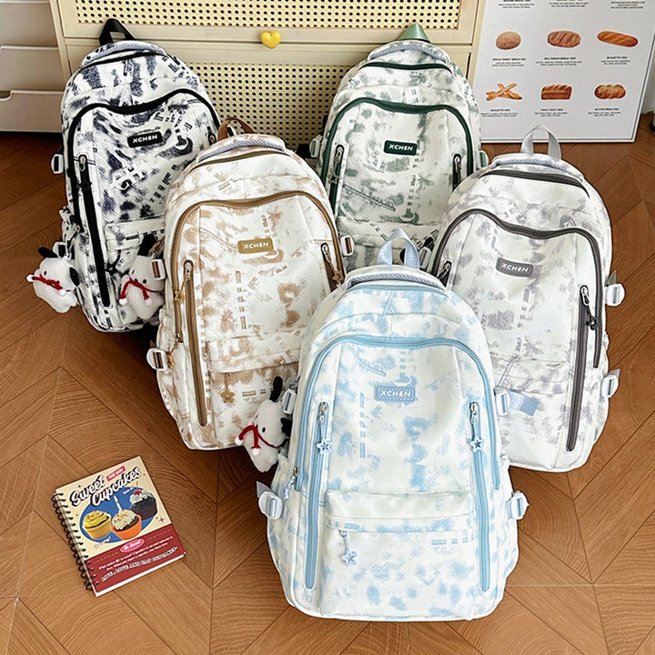 Multi-Functional Graphic Print Backpack Stornfield
