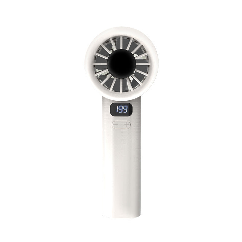 Women's portable USB mini fan with LCD display Stornfield