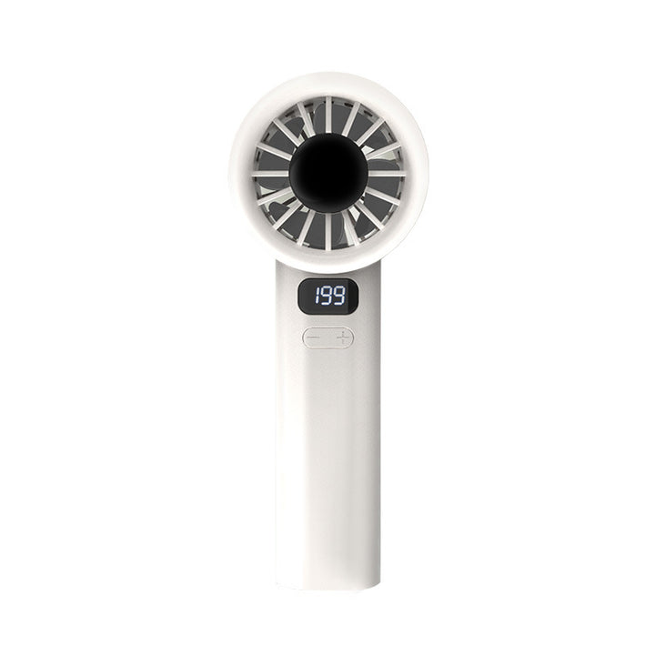 Women's portable USB mini fan with LCD display Stornfield