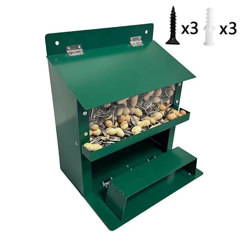 Decorative Wall-Mounted Bird Feeder Stornfield