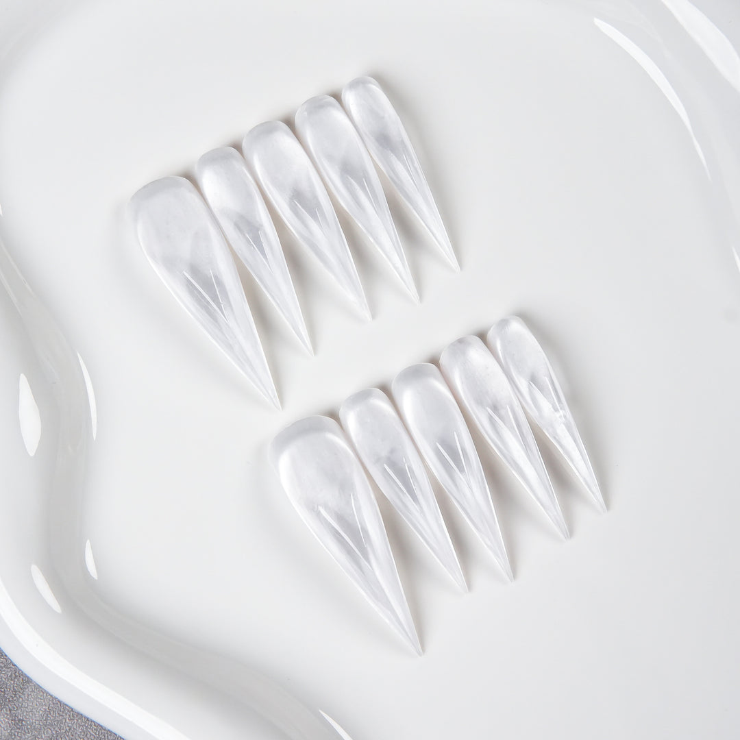 Sharp Stiletto Nail Tips Set