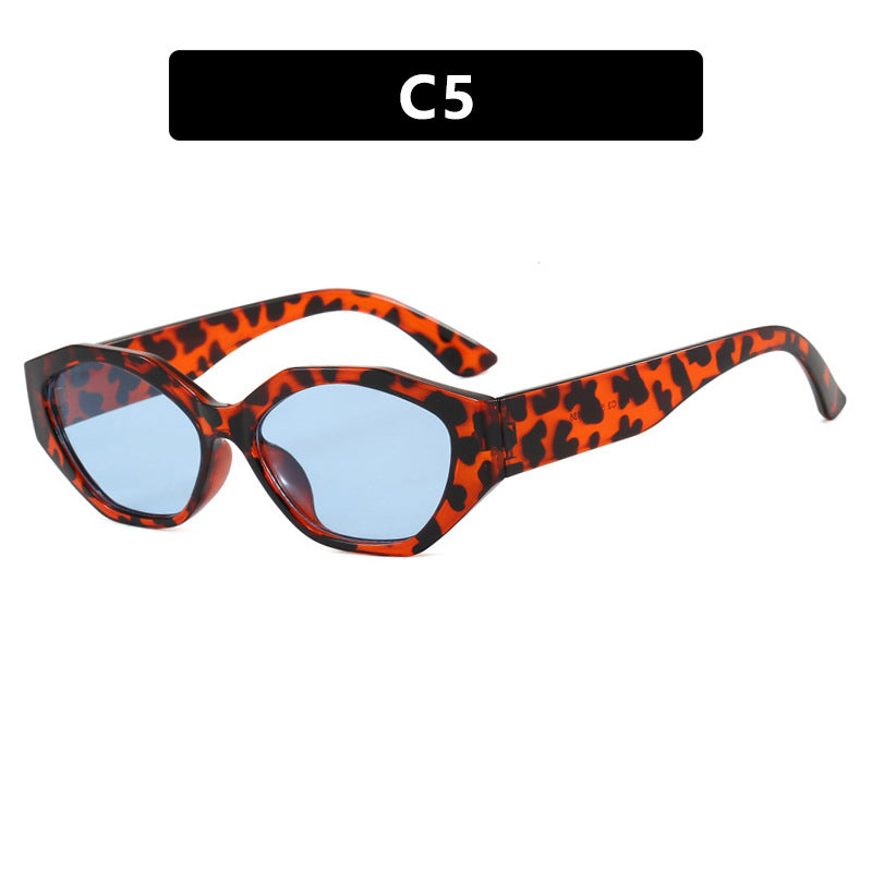 Women's stylish sunglasses in modern geometric design with protective UV filter Stornfield