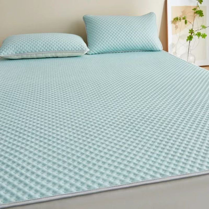 Unisex nan cooling mattress topper with breathable pressure relief and non-slip bottom Stornfield