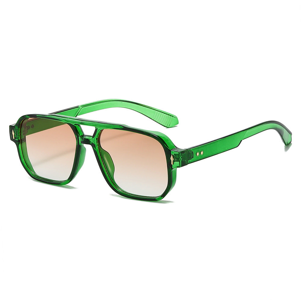 Oversized Geometric Sunglasses with Enhanced UV Protection Stornfield