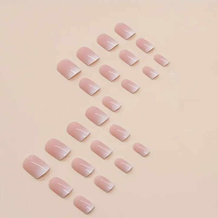 DIY Natural French Tip Press-On Nails Stornfield