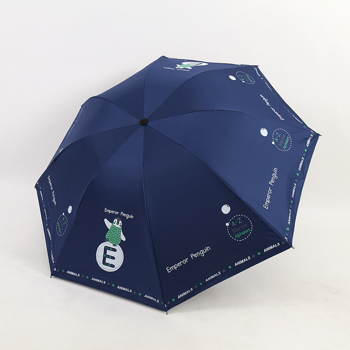 Women's Folding Umbrella with Fun Animal Design Stornfield