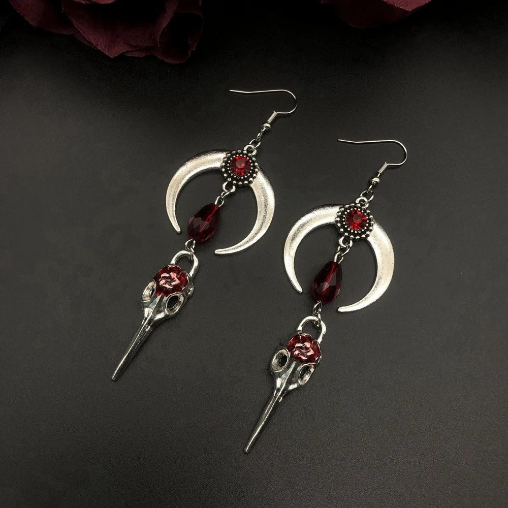 Heart-Inspired Cross Dangle Earrings Stornfield