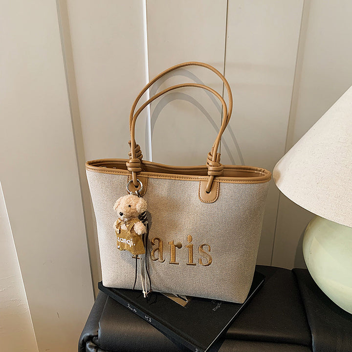 Elegant Paris Themed Tote Bag Stornfield