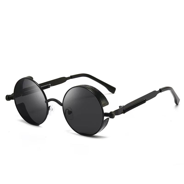 Retro Round Frame Sunglasses Stornfield