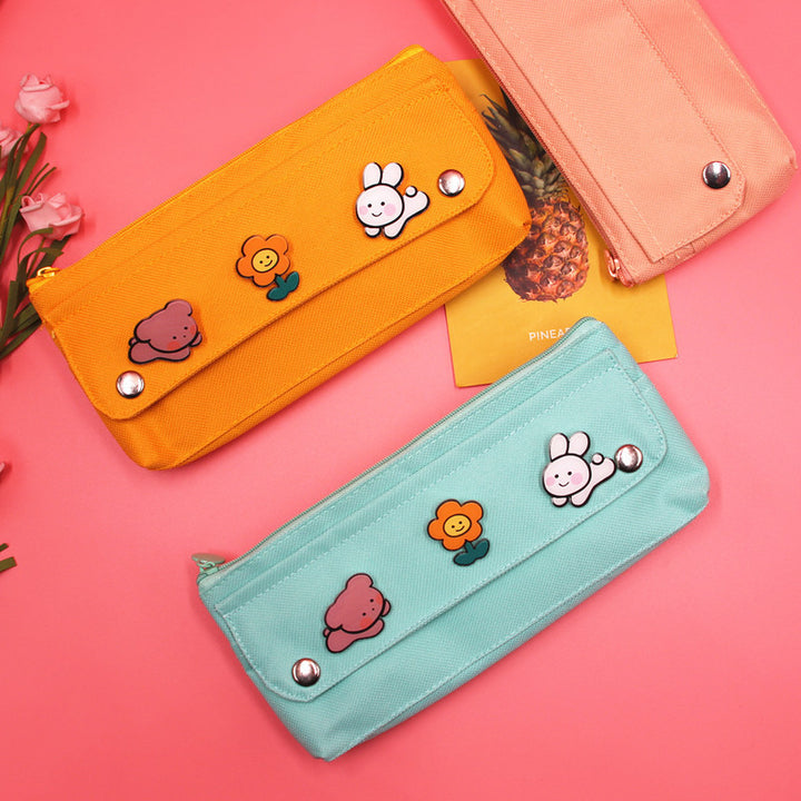 Spacious Zippered Pencil Case Stornfield