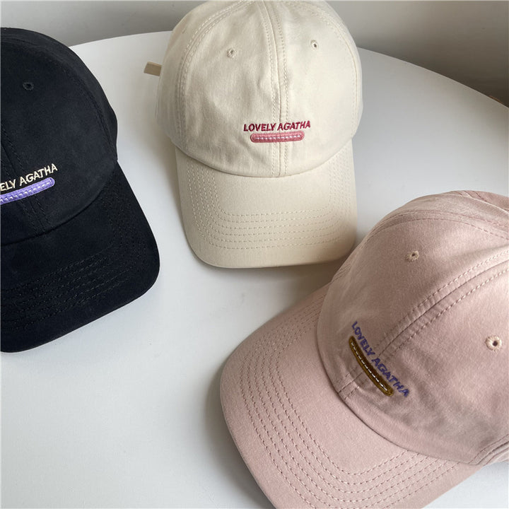 Women's Suede Embroidered Baseball Cap Stornfield