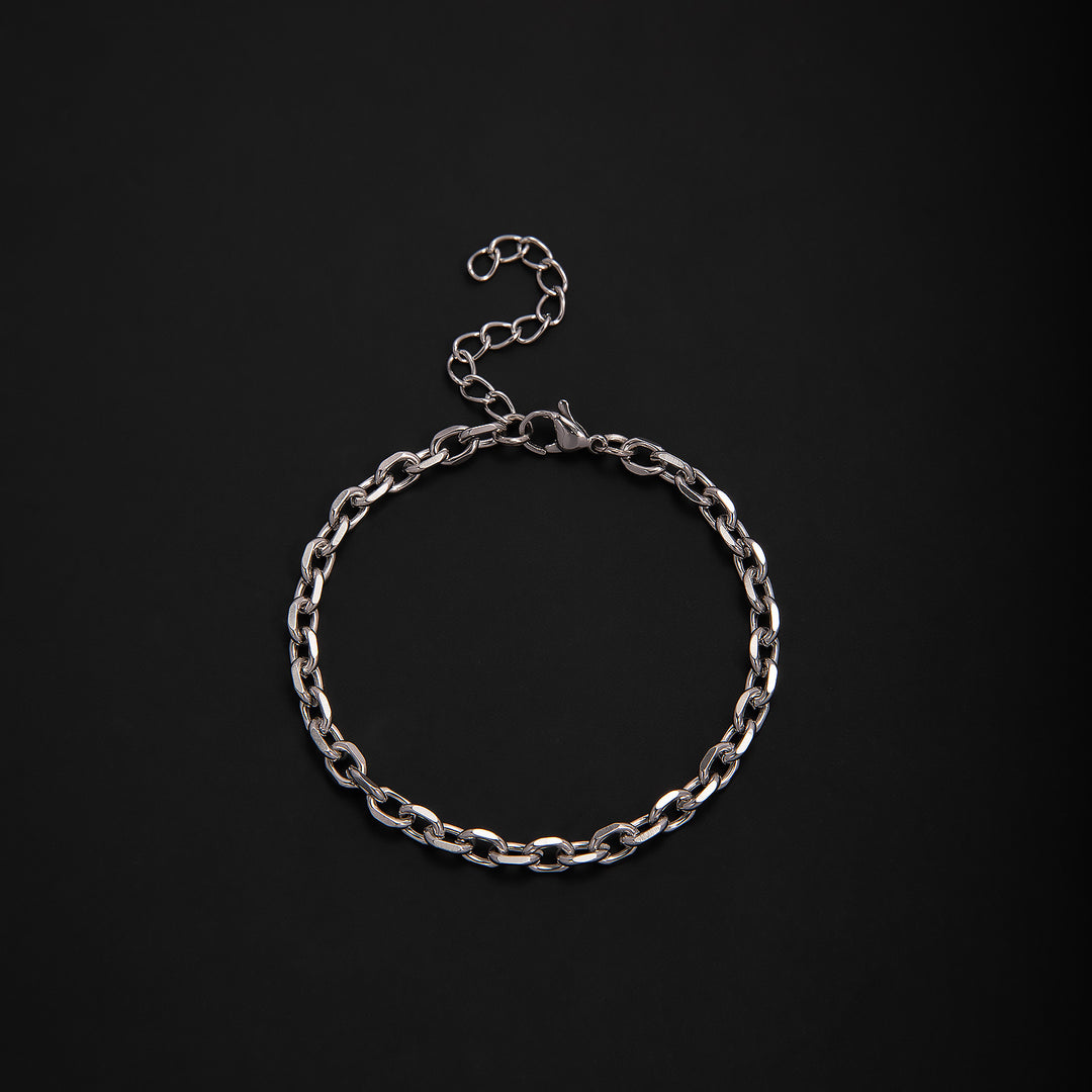 Textured Chain Link Bracelet Stornfield