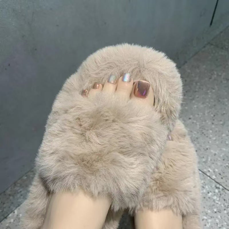 Cozy Faux Fur Slippers Stornfield
