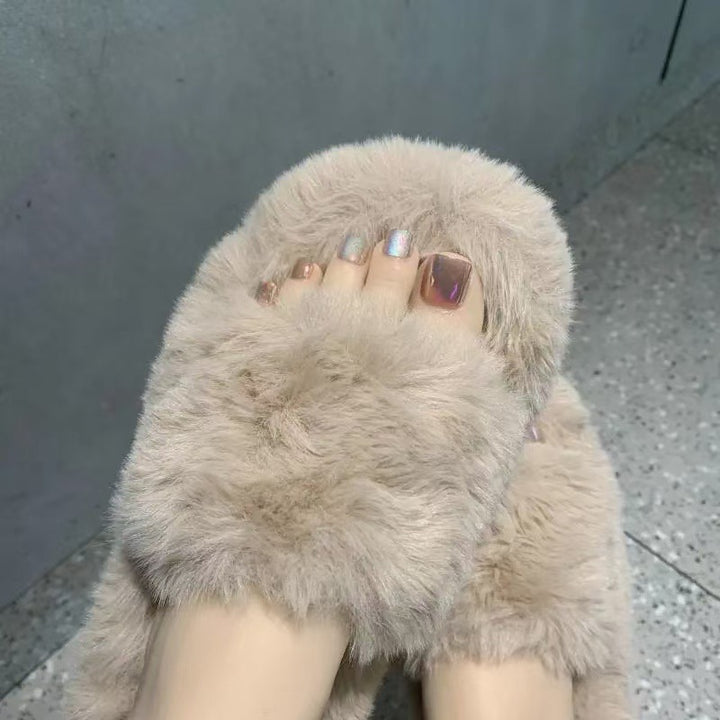 Cozy Faux Fur Slippers Stornfield