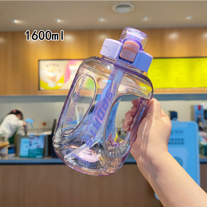 Women's large water bottle with ergonomic carrying handle Stornfield