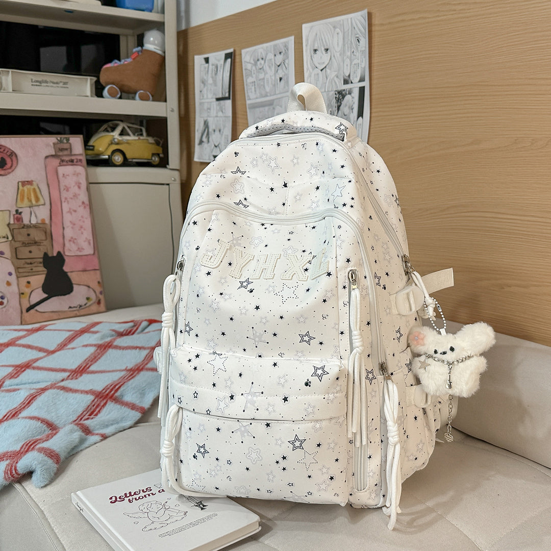 Star-Printed Casual Backpack Stornfield 1791205964