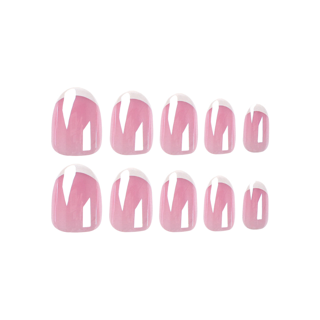 Exclusive Nail Art with Elegant French Tip Stornfield