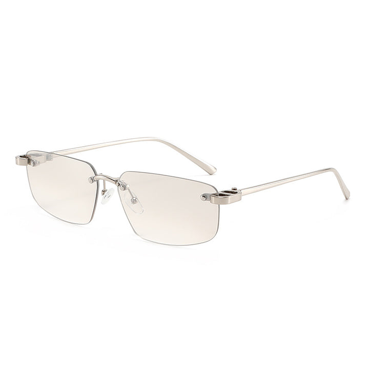 Ladies fashionable rectangular sunglasses with minimalist frame Stornfield
