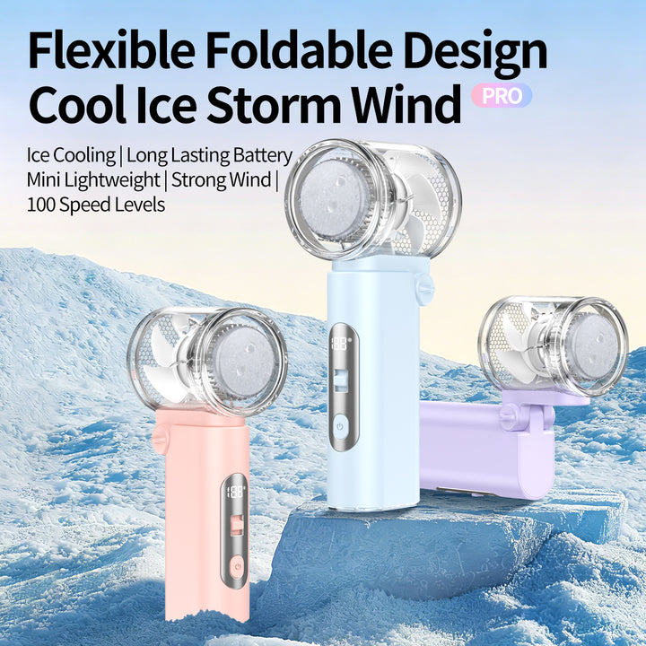 Ladies Portable Mini Fan with Cooling Function Stornfield