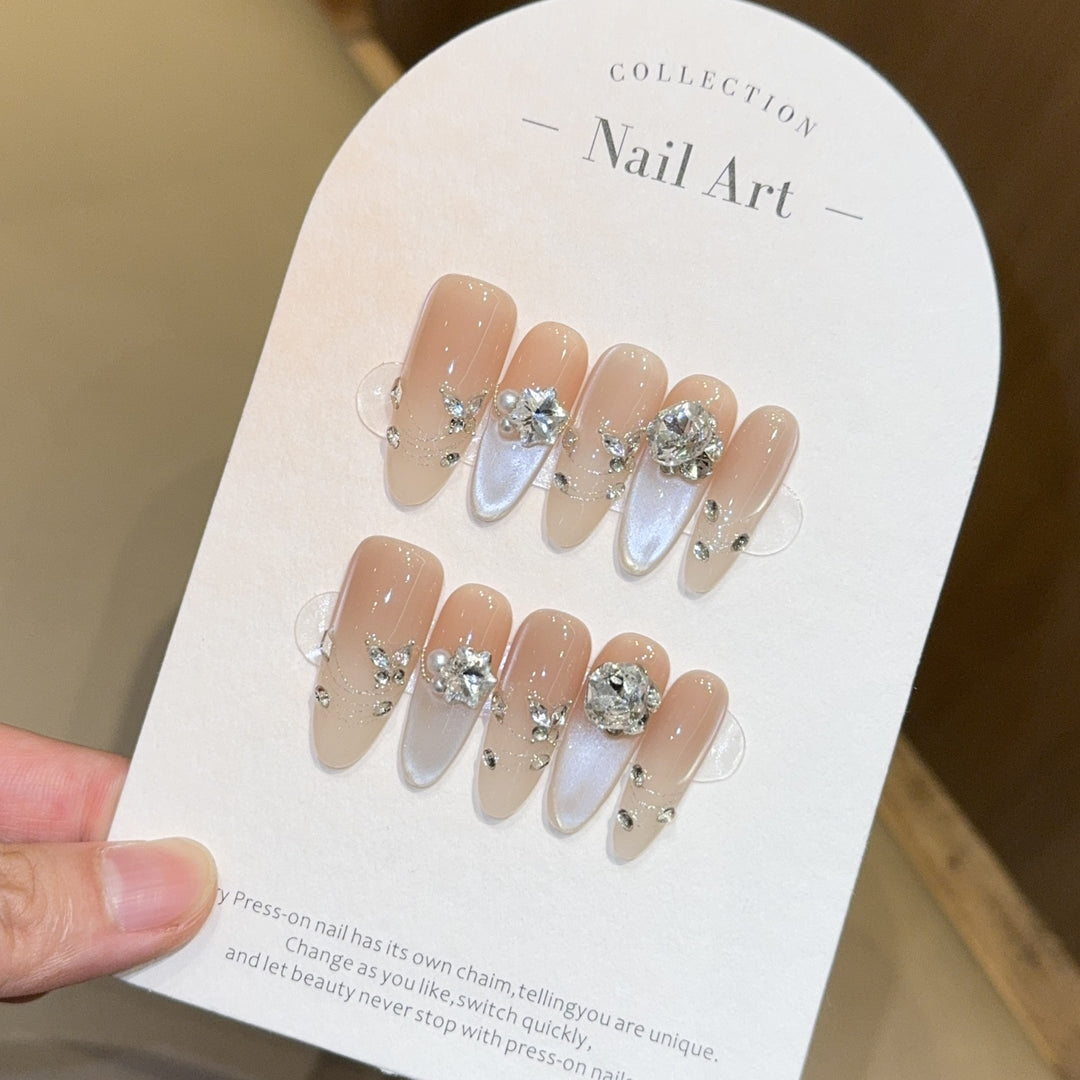 Glamorous Decorative Artificial Nails Stornfield