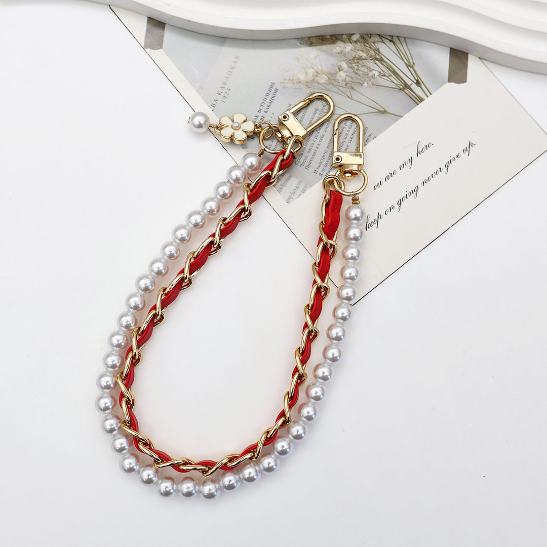 Stylish Pearl-Embellished Eyewear Chain Stornfield