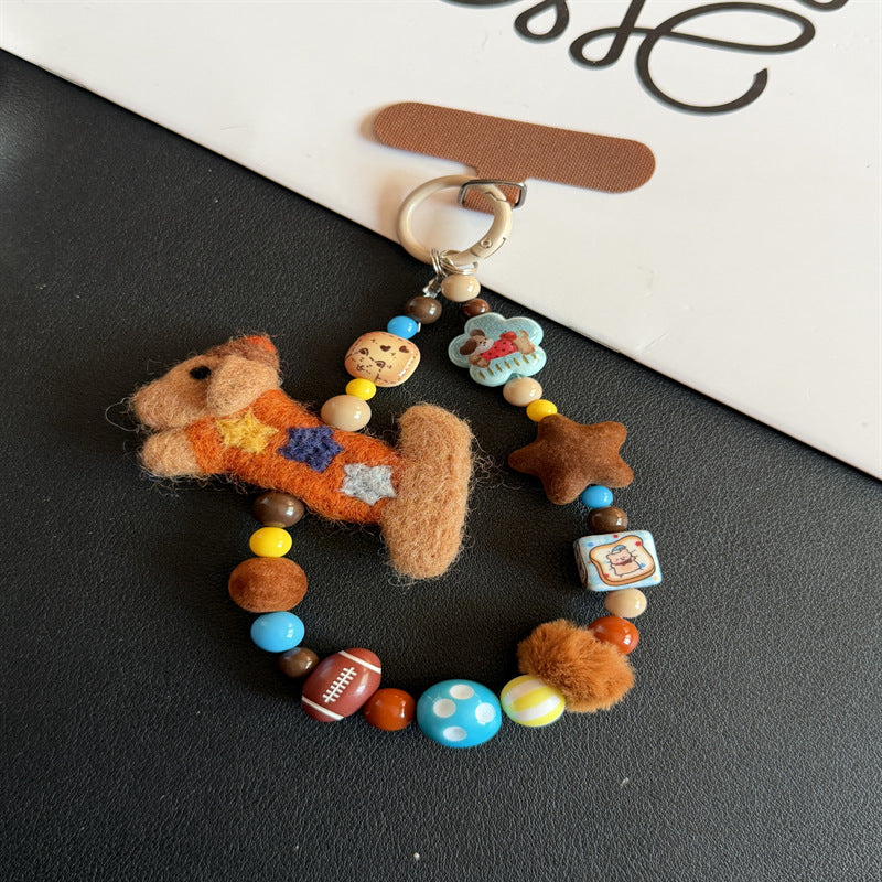 Playful Character-Themed Keychain Stornfield