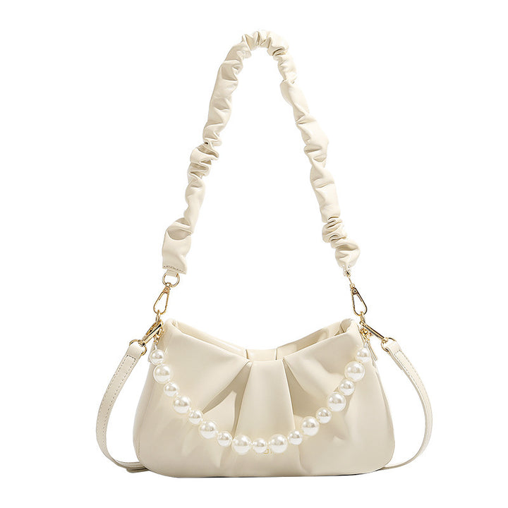 Elegant Pearl-Accent Sling Bag Stornfield
