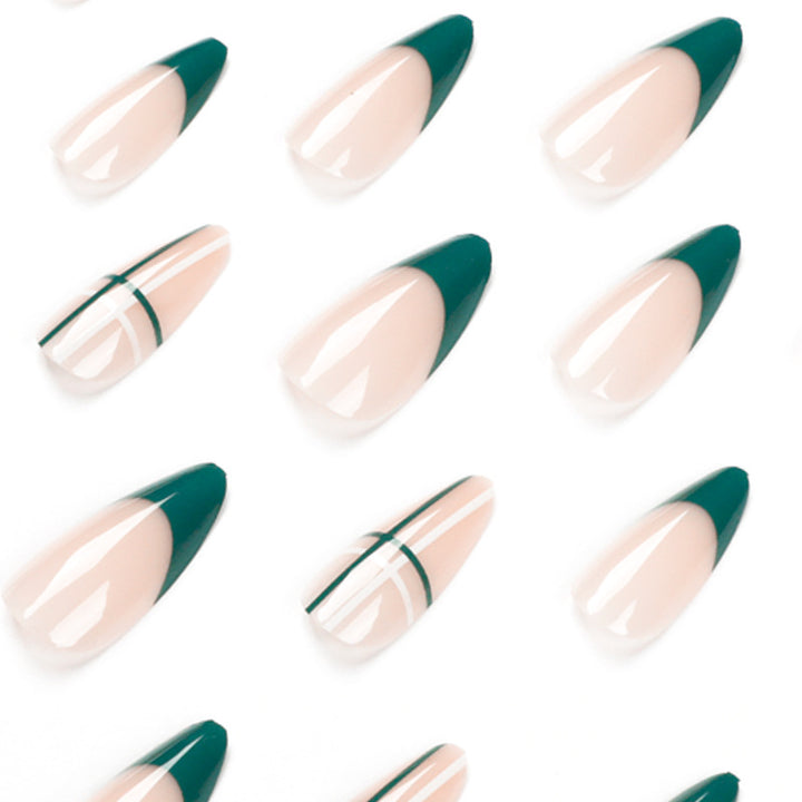 Artful nail art with modern geometric design Stornfield